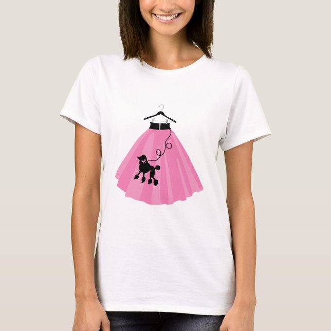 Camiseta Falda de cangrejo rosa (Anverso)