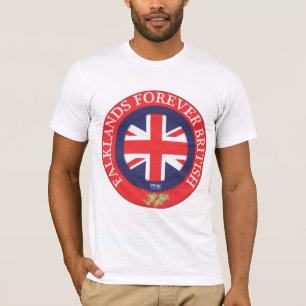 Camiseta Falklands Forever British