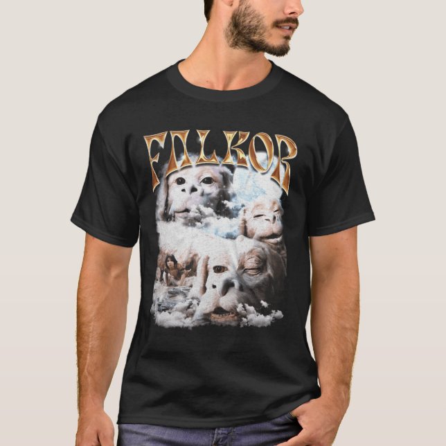 Camiseta Falkorhe Never Ending Story retro (Anverso)