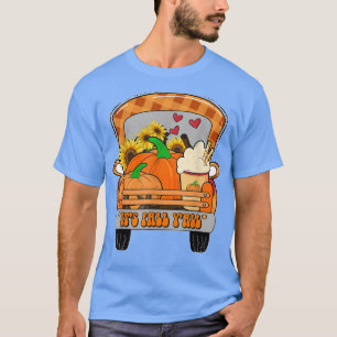 Camiseta Fall Autumn Pumpkin Truck It's Fall Y'all Hello Fa