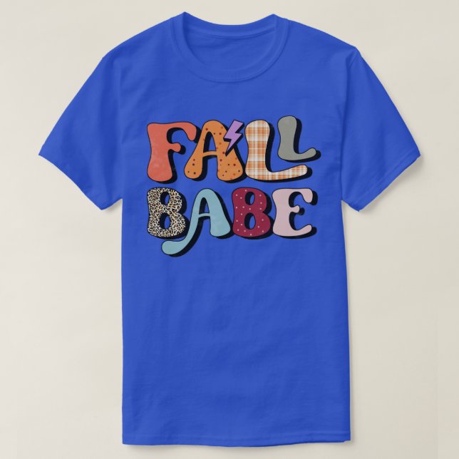 Camiseta Fall Babe Otumly Girly Womens Gifts Guay (Diseño del anverso)