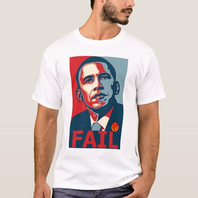 Camiseta Fall de Barack Obama (Anverso)