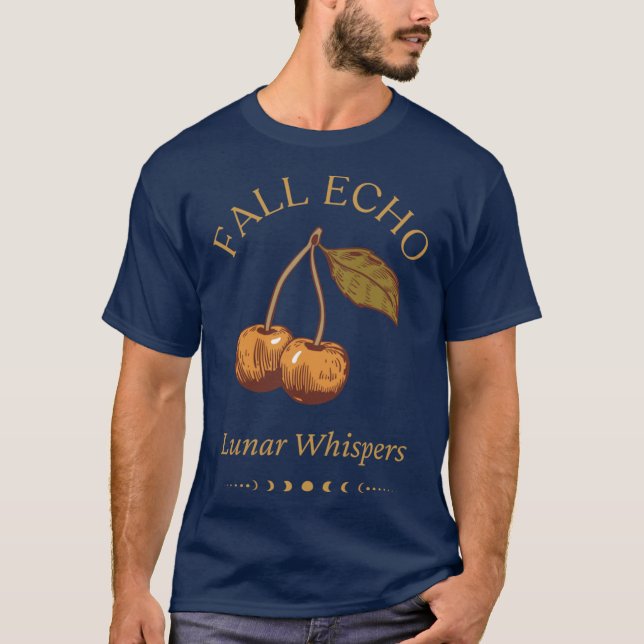Camiseta FALL ECHO Lunar Whispers Autumn Echo and Lunar Mys (Anverso)