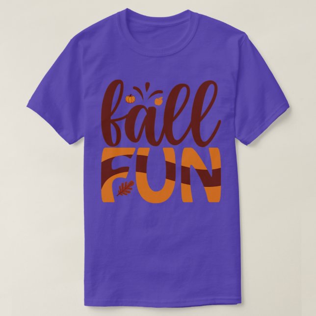 Camiseta Fall Fun (Diseño del anverso)