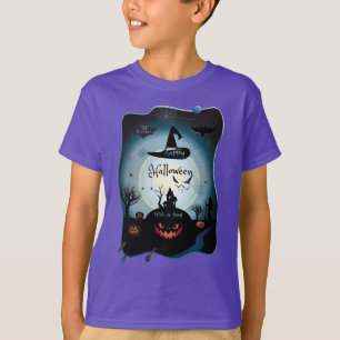 Camiseta Fall Halloween Party "truco o regalo" arte diverti