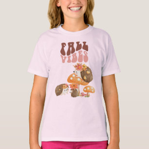Camiseta Fall Hedgehogs