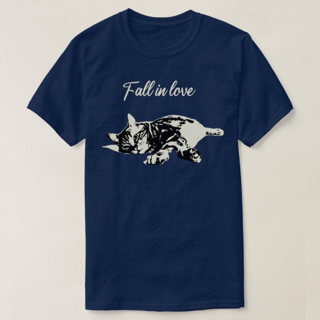 Camiseta fall in love11 (Diseño del anverso)
