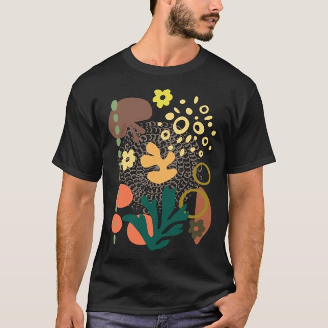 Camiseta FALL INSPIRED Abstract  COZY AUTUMN (Anverso)