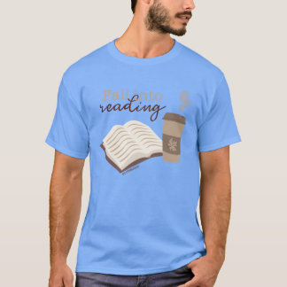 Camiseta Fall Into Reading Bookish Fall Autumn Kindle Reade