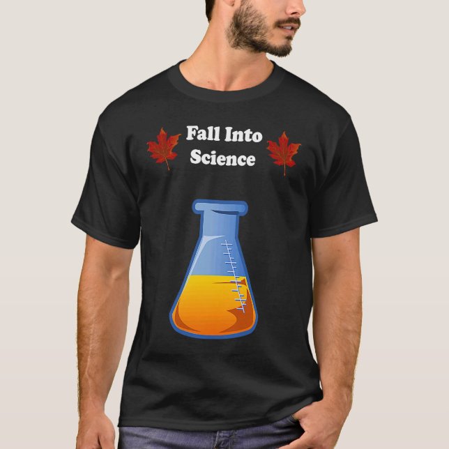 Camiseta Fall Into Science Tees (Anverso)
