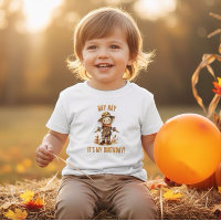 Fall Scarecrow Cute Cumpleaños