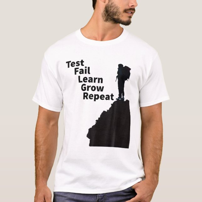 Camiseta Fallar Y Aprender (Anverso)