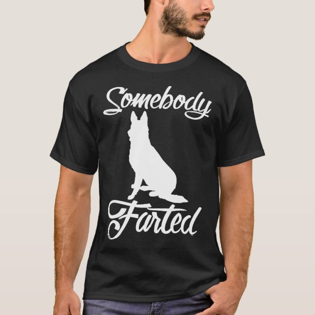 Camiseta Fallecido Pastor Alemán Para Dueños De Perros (Anverso)
