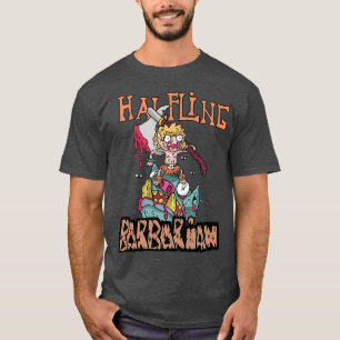 Camiseta Falleciendo la rabia airada de los barbadenses DnD