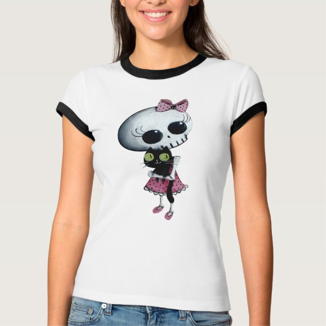 Camiseta Fallecimiento de Miss Pequeña - Belleza de Hallowe (Anverso)