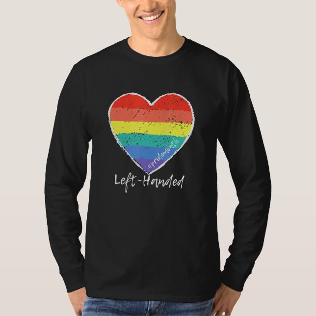 Camiseta Falleció el mes del orgullo gay Rainbow Heart Gay  (Anverso)