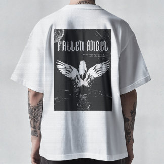 Camiseta Fallen Angel - Surreal Abstract Art T-Shirt