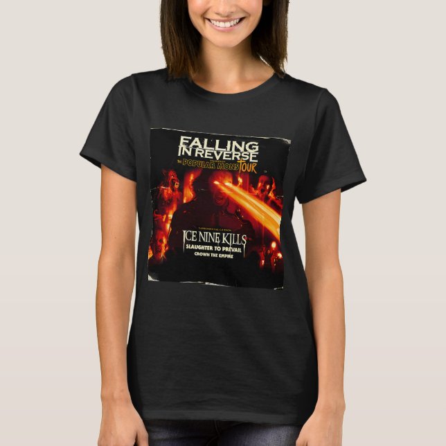 Camiseta Falling In Reverse Watch The World Burn (Anverso)