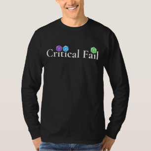 Camiseta Fallo crítico D20