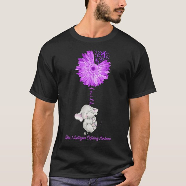 Camiseta Fallo Elefante Alfa 1 Antitripsina en guerra (Anverso)