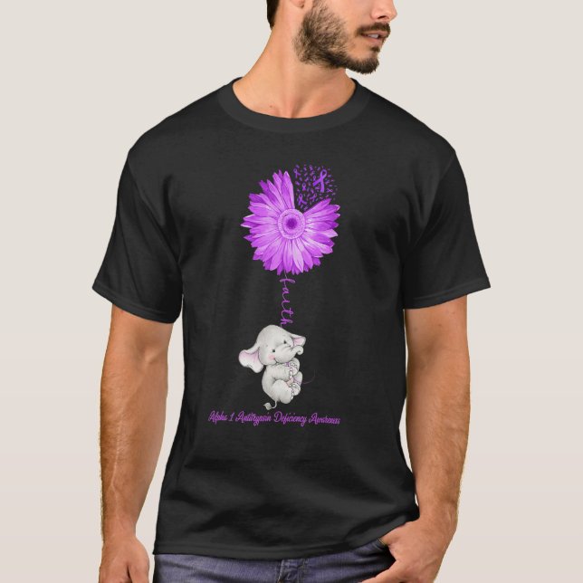 Camiseta Fallo Elefante Alfa 1 Antitripsina en guerra (Anverso)