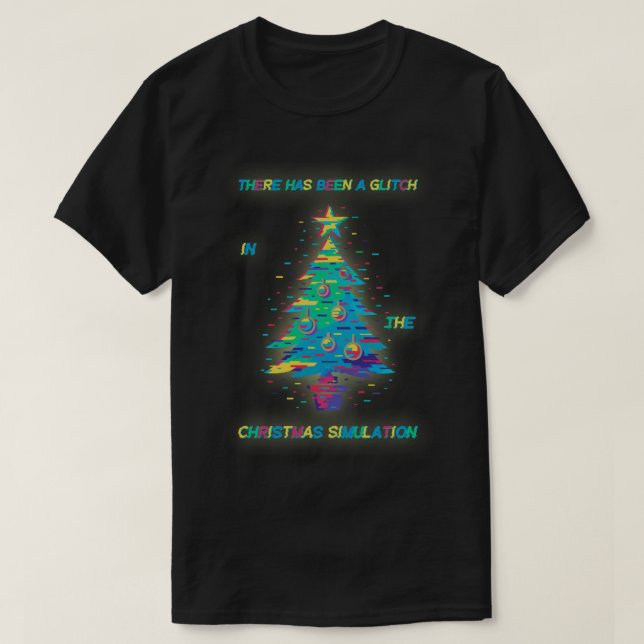 Camiseta Fallo en la Simulación de Navidad (Diseño del anverso)