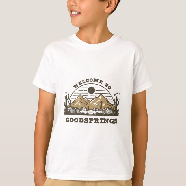 Camiseta Fallout Welcome To Goodsprings New Vegas (Anverso)