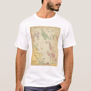 Camiseta Falmouth Foreside, islas adyacentes, bahía de