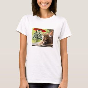 Camiseta Falsa agenda de OVNI (camiseta ligera)