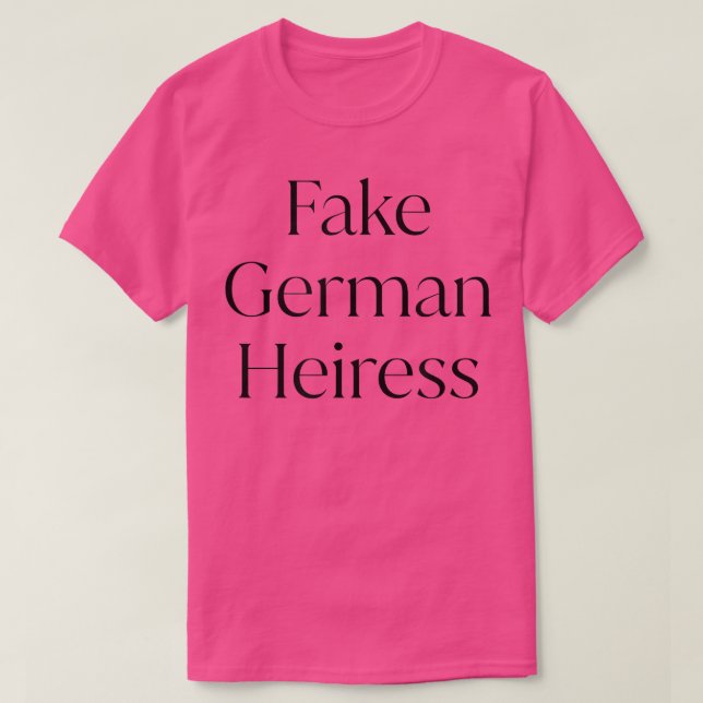 Camiseta Falsa Altura Alemana  (Diseño del anverso)