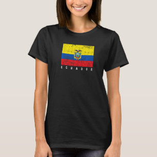 Camiseta Falsa Bandera Ecuatoriana De Ecuador