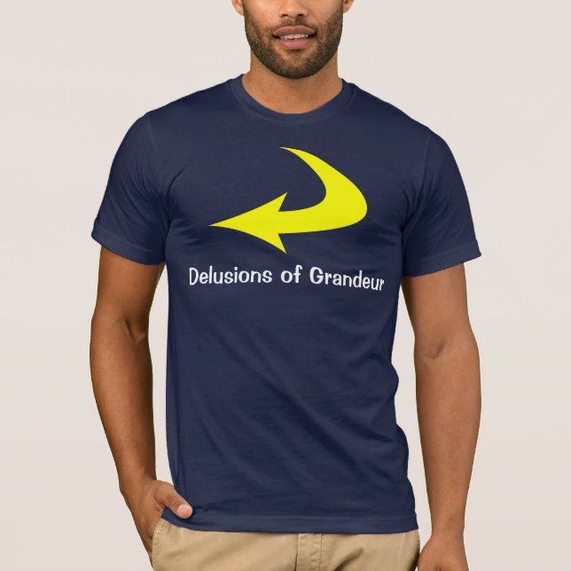Camiseta Falsas ilusiones de la grandeza (Anverso)