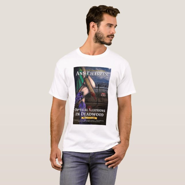 Camiseta Falsas ilusiones ópticas en Deadwood, Ana Charles, (Anverso completo)