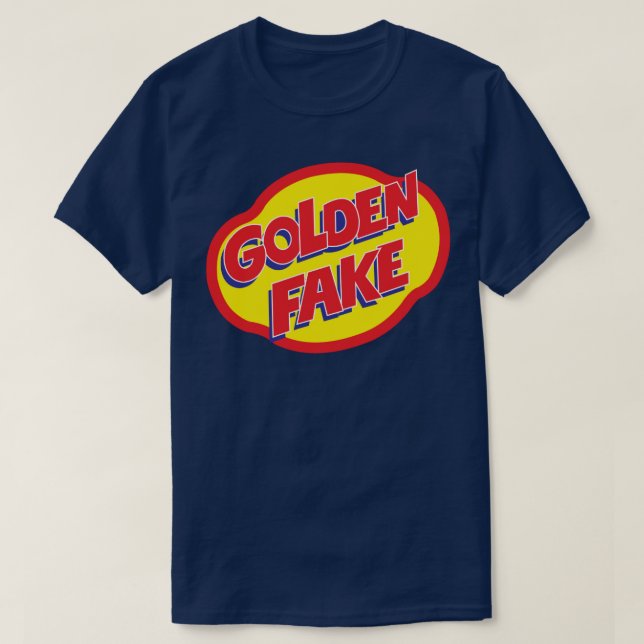 Camiseta Falso dorado (Diseño del anverso)