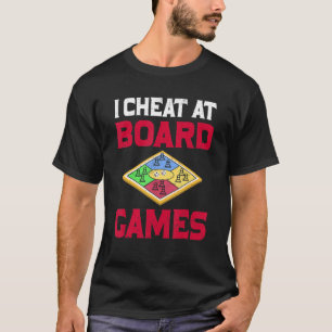 Camiseta Falso En Juegos De Mesa Regalo Divertido Para Tram