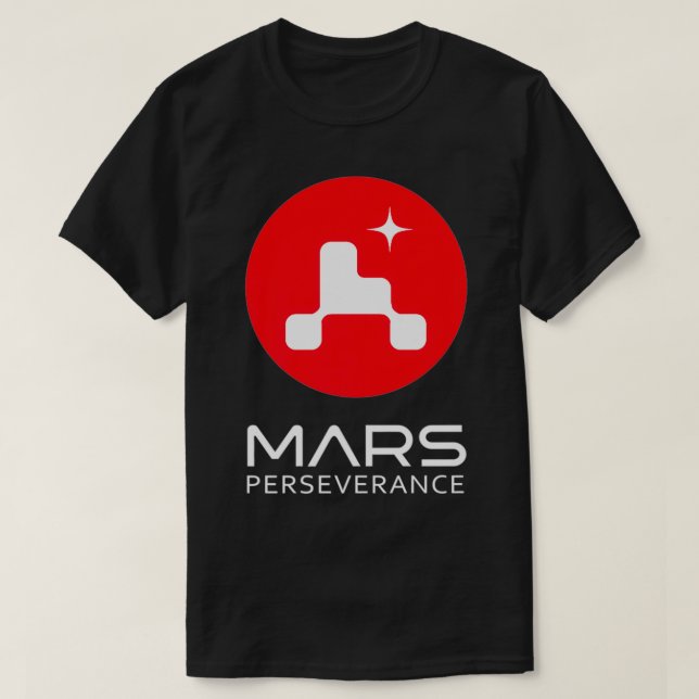 Camiseta Falso error de exploración de espacio PERSEVERANCE (Diseño del anverso)