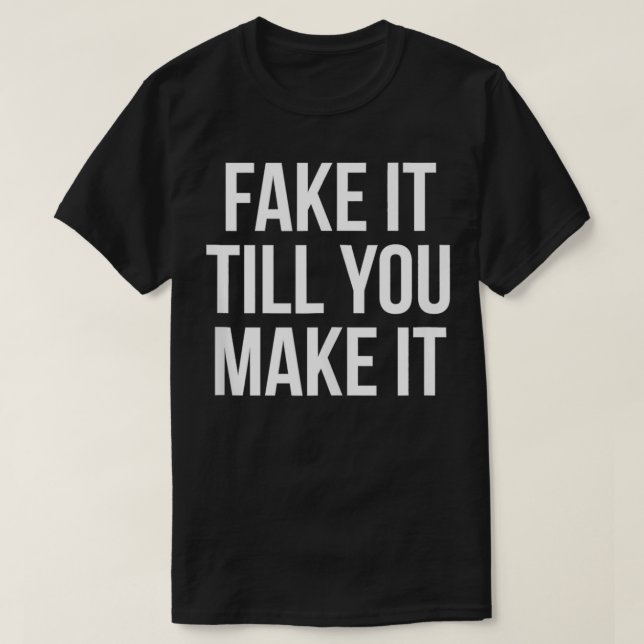 Camiseta Falso hasta que hagas una cita de confianza dicien (Diseño del anverso)