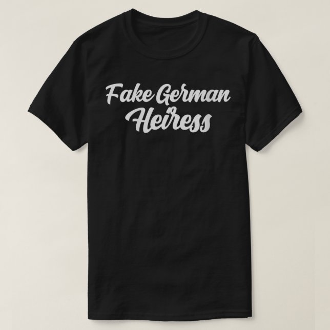 Camiseta Falso meme viral en Alemania (Diseño del anverso)