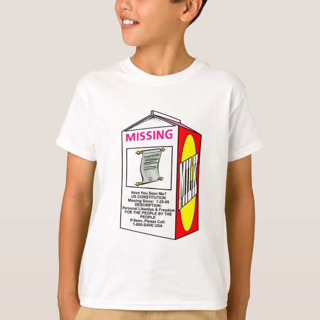 Camiseta Falta: CONSTITUCIÓN ESTADOUNIDENSE (Anverso)