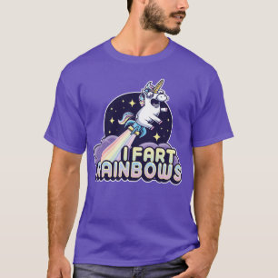 Camiseta Faltando Unicornio - Gracioso Unicornio - Fart Rai