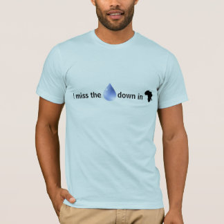 Camiseta Falto las lluvias abajo en África