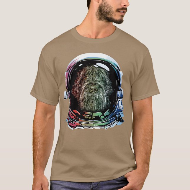 Camiseta Fama de perro astronauta de Griffon (Anverso)
