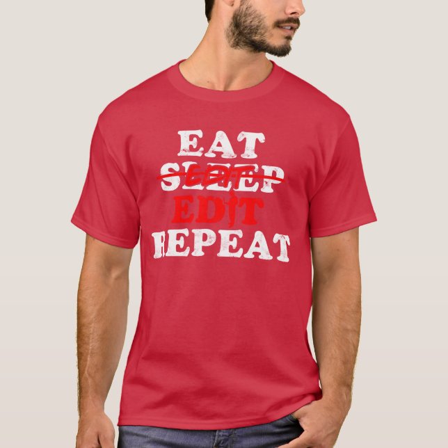 Camiseta Fama del editor de cine Dad Videographer Video Fil (Anverso)