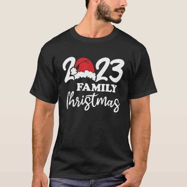 Camiseta Familia 2023 Navidades Equipo Santa (Anverso)