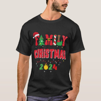 Camiseta Familia 2024 Navidades Equipo Santa