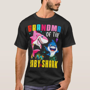 Camiseta FAMILIA 365 Abuela Del Nacimiento De Tee De Tiburó