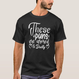 Camiseta Familia 365 Chiste del Día del Padre Estos puntito