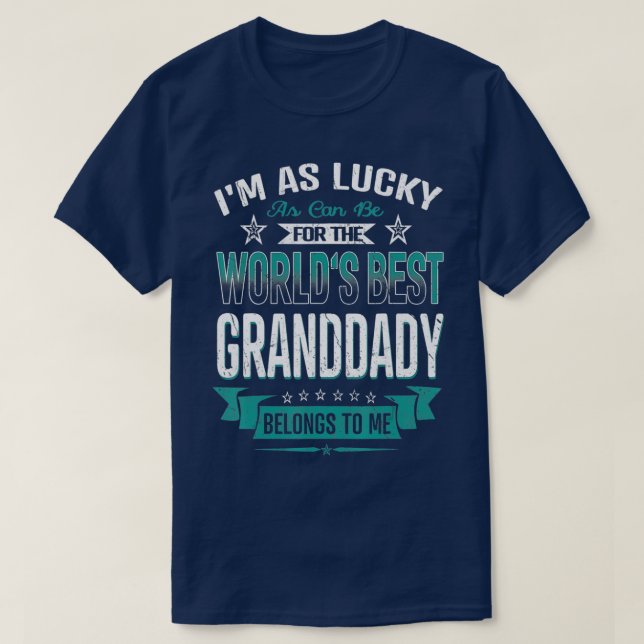 Camiseta Familia 365 Mejor Papá Pertenece A Los Hombres Del (Diseño del anverso)