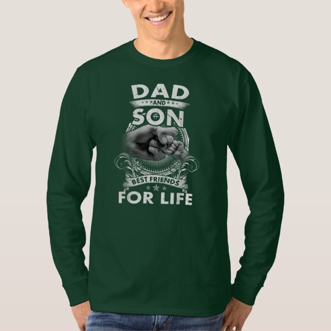 Camiseta Familia 365 Padre E Hijo Mejores Amigos De La Vida (Anverso)