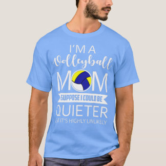 Camiseta FAMILIA 365 Soy Una Madre De Voleibol Divertida Di
